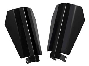 PBYMT Protège-mains Noir Brillant Coffin Cut Compatible