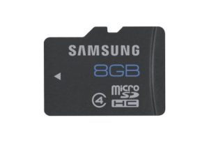 Carte mémoire microSDHC classe 4 haute vitesse
