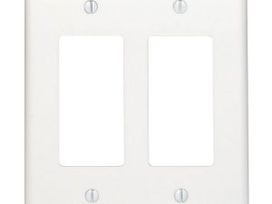 Leviton 80409-W Plaque murale pour appareil Decora/GFCI