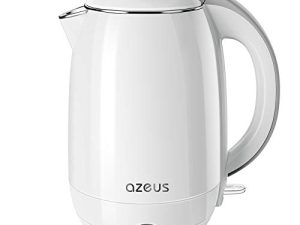 AZEUS Bouilloire électrique 1500 W Cool Touch