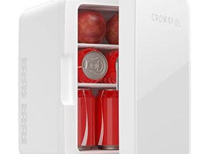 CROWNFUL Mini réfrigérateur multifonctionnel
