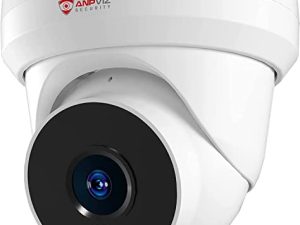 Anpviz Caméra tourelle IP PoE 4MP avec