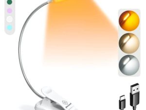 Glocusent Lampe de lecture légère à 10