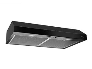Broan-NuTone BCSEK136BL Glacier Series 36" Noir Sous-Armoire
