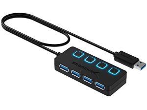 Concentrateur Sabrent USB 3.0 à 4 ports