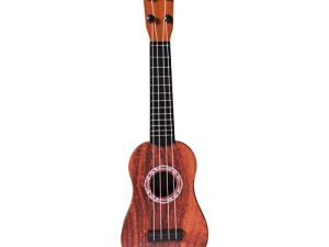 Predolo Guitare ukulélé réaliste 21 pouces Éducation