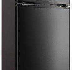 RCA RFR741-BLACK Taille d'appartement - Congélateur supérieur
