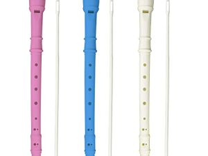 Lot de 3 flûtes à bec soprano