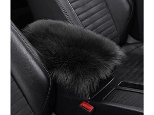 Coussin de couverture de console centrale Furry