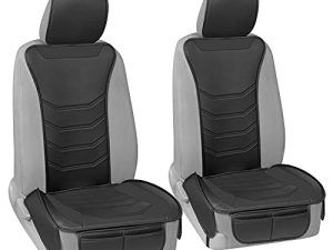 Motor Trend LuxeFit Housses de siège noires