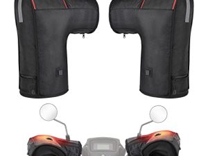 Kemimoto Gants chauffants pour guidon de VTT