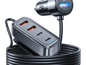 Chargeur de voiture USB C 6 ports