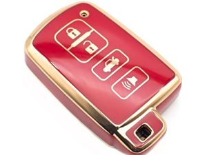 FEYOUN Coque de porte-clés compatible avec Toyota