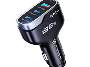 Chargeur de voiture USB C 3 ports