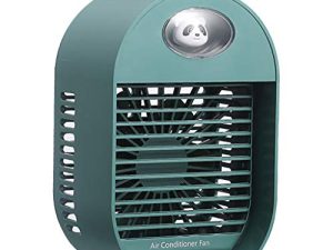 illombo Portable Desktop Humidifying Air-Conditioning Fan Mini