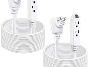 Kasonic Lot de 2 rallonges à 3