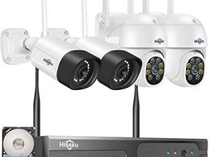 Hiseeu 2K WiFi Système de caméra de