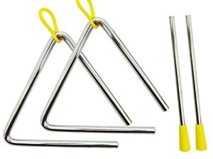 Triangle musical de 2 pièces de 5