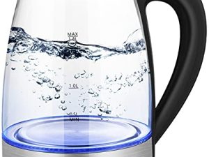 Bouilloire électrique en verre