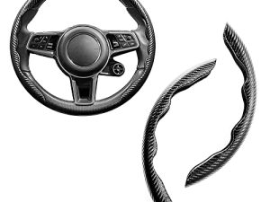 Housse de volant en fibre de carbone