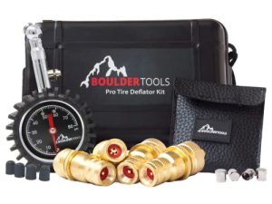Dégonfleur de pneu Boulder Tools - Manomètre