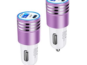 Chargeur de voiture USB C