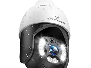 SYMYNELEC Caméra ampoule WiFi extérieure