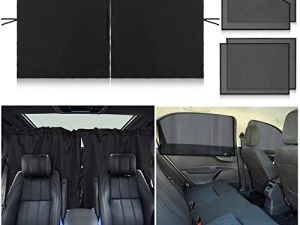 5 Pièces Rideau Séparateur de Voiture Pare-Soleil