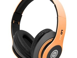 iJoy Orange Casque sans fil Bluetooth