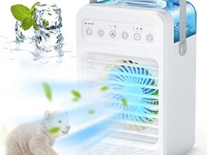 Climatiseur portable 4 en 1 ventilateur humidificateur
