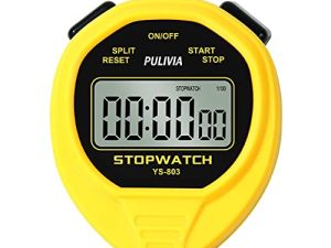 PULIVIA Chronomètre étanche Minuterie de sport Chronomètre