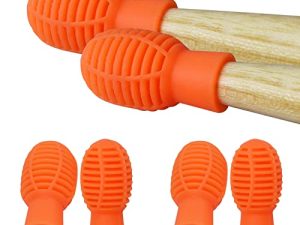 4 Pcs Tambour Muet Silicone Baguette Silent