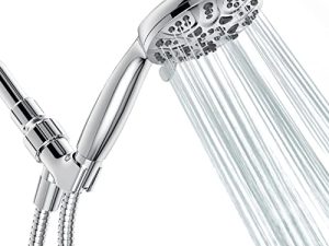 HOPOPRO Ensemble de pommeau de douche à