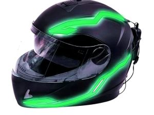 YnGia Lumière de casque de moto