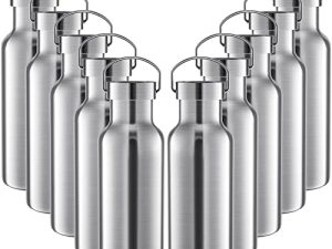 Lot de 10 bouteilles d'eau de sport