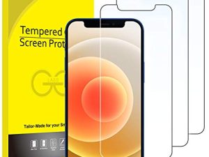 JETech Protecteur d'écran pour iPhone 12/12 Pro