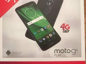 Motorola MOT19227BVB G6 Play Téléphone intelligent prépayé
