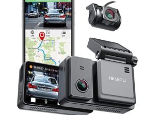 Heaboli 4K Dual Dash Cam avant et