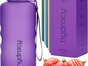 Bouteille d'eau Hydracy avec marqueur de temps