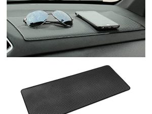 Tapis adhésif antidérapant pour tableau de bord