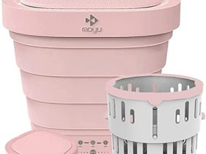 MOYU Mini lave-linge pliable à seau portable