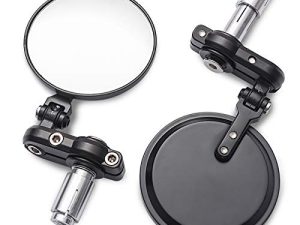 MICTUNING Rétroviseurs de moto universels – Rétroviseur