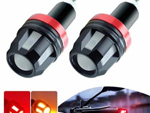2 pièces moto clignotants lumière LED Double