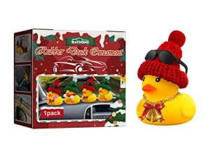 Ornement de canard en caoutchouc de voiture