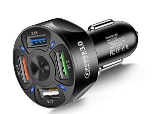 Amiss QC3.0 Adaptateur de chargeur de voiture