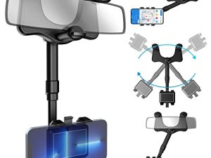 Support de téléphone pour rétroviseur