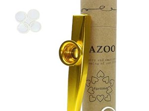 Fartime Gold Kazoo en alliage d'aluminium exquis