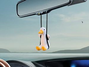 VARGTR Pendentif de voiture de canard balançoire