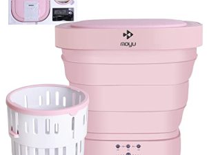 Mini lave-linge portable avec panier de vidange