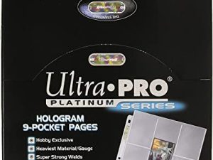 Ultra Pro 9 Pocket Pages Platinum Series